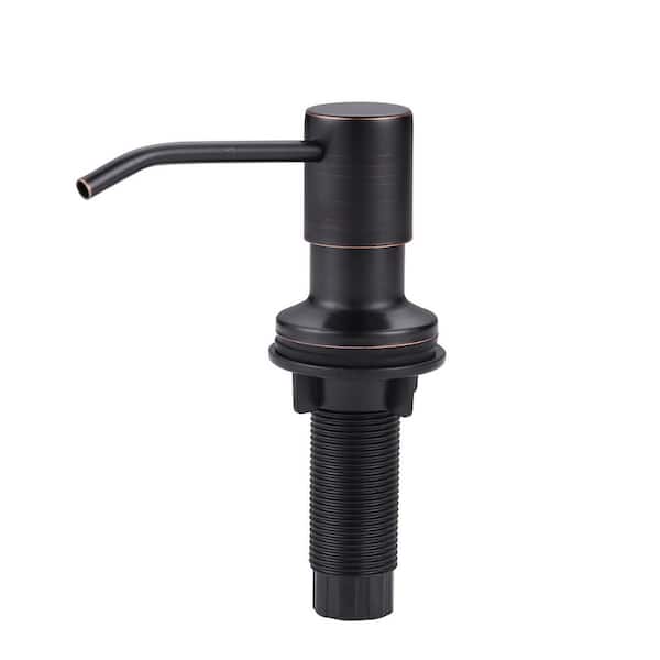Oil Rubbed Bronze Soap Dispenser for Kitchen Sink, Stainless Steel Countertop Lotion Dispenser