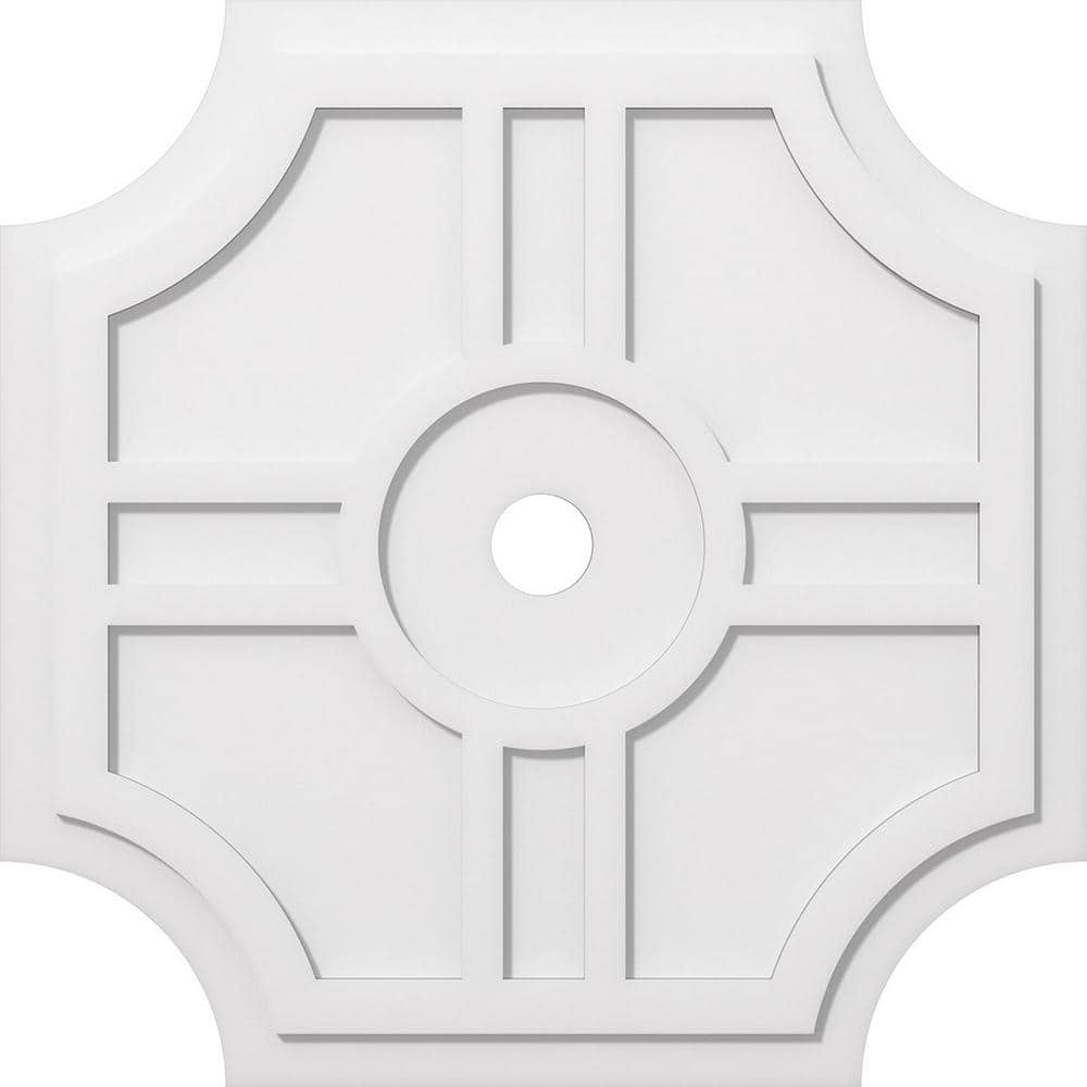 1 in. P X 10-1/2 in. C X 32 in. OD X 3 in. ID Haus Architectural Grade PVC Contemporary Ceiling Medallion price history on PriceWatchPro