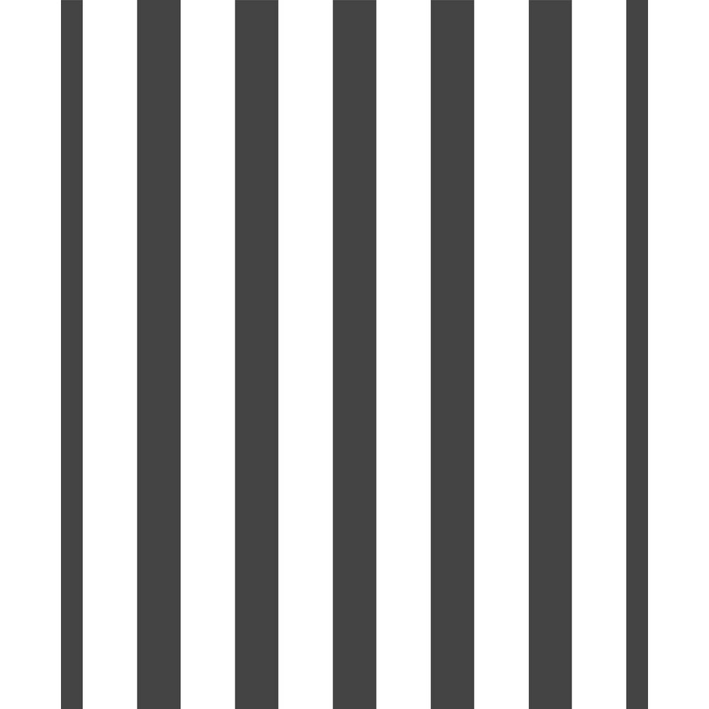 Style Sisters Classic Black Thin Stripe Design Matte Finish Eco-FSC Certifi