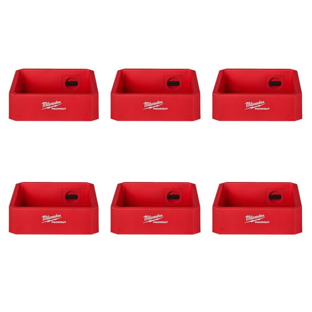 Milwaukee Packout Compact Shelf (6Pack) 482283476 The Home Depot
