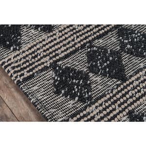 Andes Charcoal 8 ft. 9 in. X 11 ft. 9 in. Indoor Area Rug