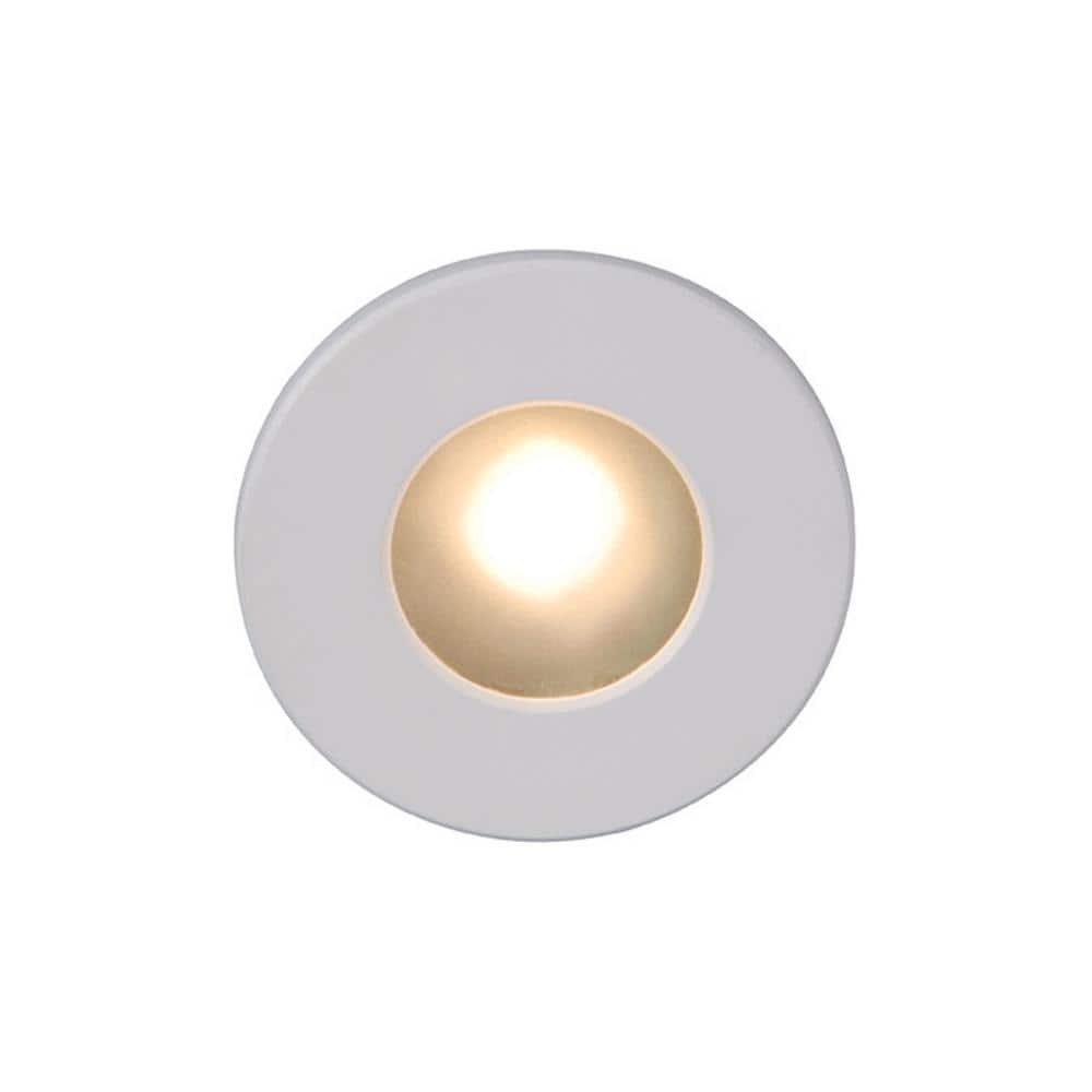 White Aluminum Dimmable LED Step and Wall Light