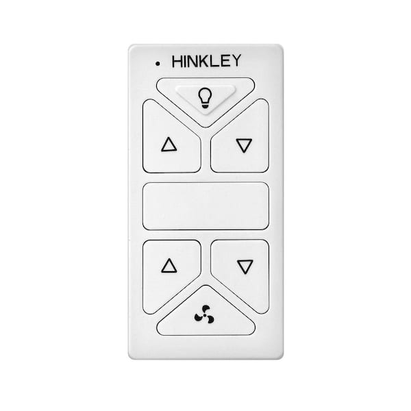 HIRO Non-Reversing White Ceiling Fan Remote Control
