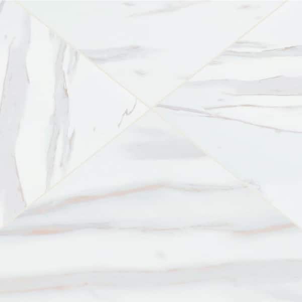 Pietra Calacatta 12 in. x 24 in. Matte Porcelain Marble Look Floor and Wall Tile (16 sq. ft./Case) Pietra Calacatta 12 in. x 24 in. Matte Porcelain Marble Look Floor and Wall Tile (16 sq. ft./Case)
