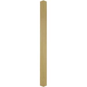 Stair Parts 43 in. x 1-3/4 in. 5360 Unfinished Red Oak Full Square Craftsman Wood Baluster for Stair Remodel
