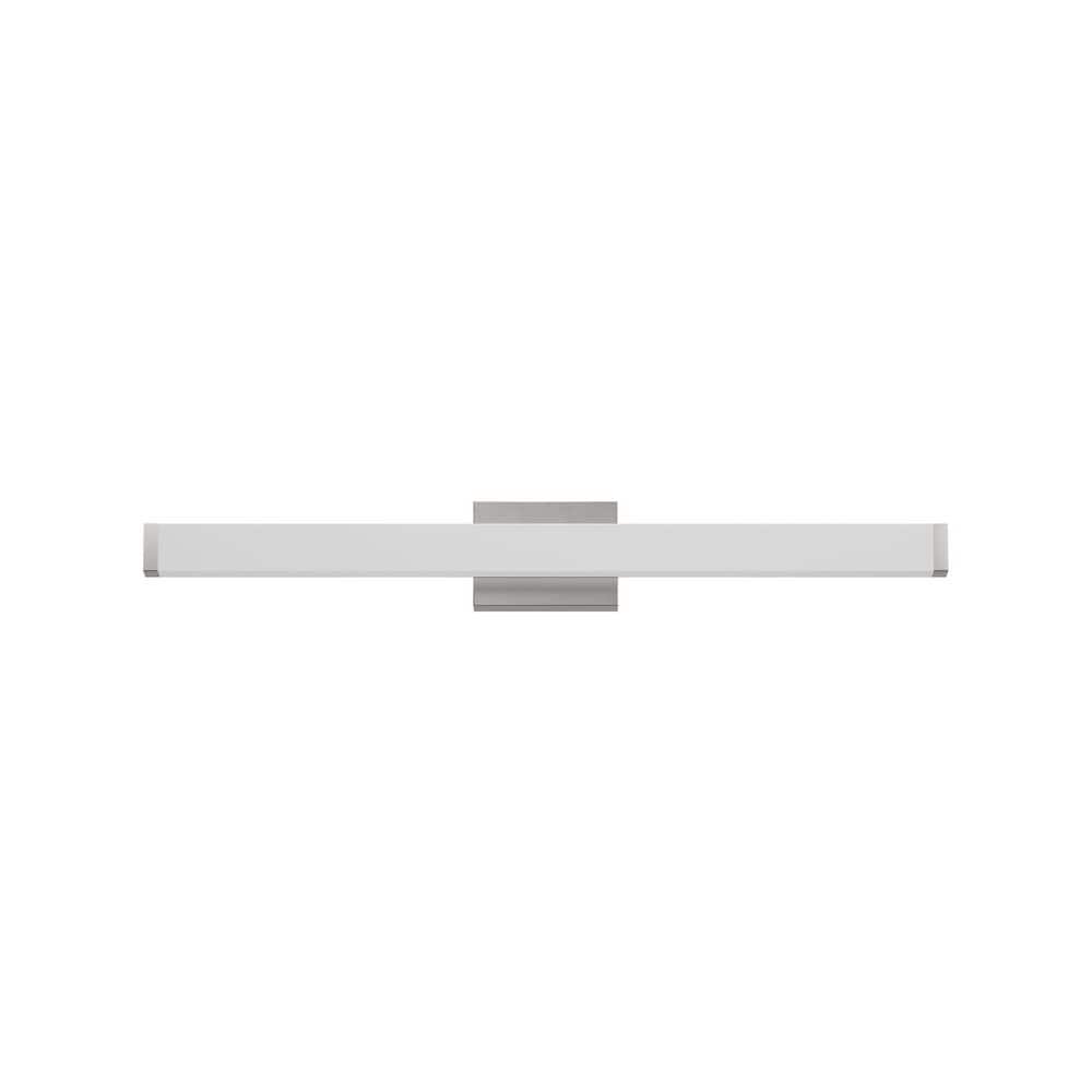 32.7 in. 1 Sand Nickel Vanity Light with Acrylic Shades price history on PriceWatchPro
