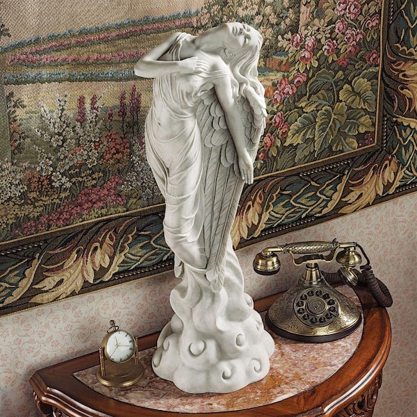 Design Toscano 17 in. H St. Michael Archangel Gallery Resin Tabletop Statue  EU1850 - The Home Depot