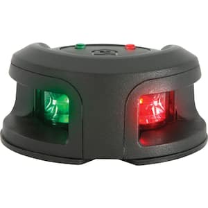 LED Navigation Bi-Color Light Bow Mount Black