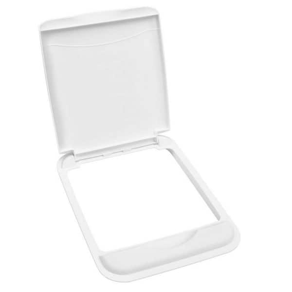 50 qt. Trash Can Replacement Lid, White (Lid Only)