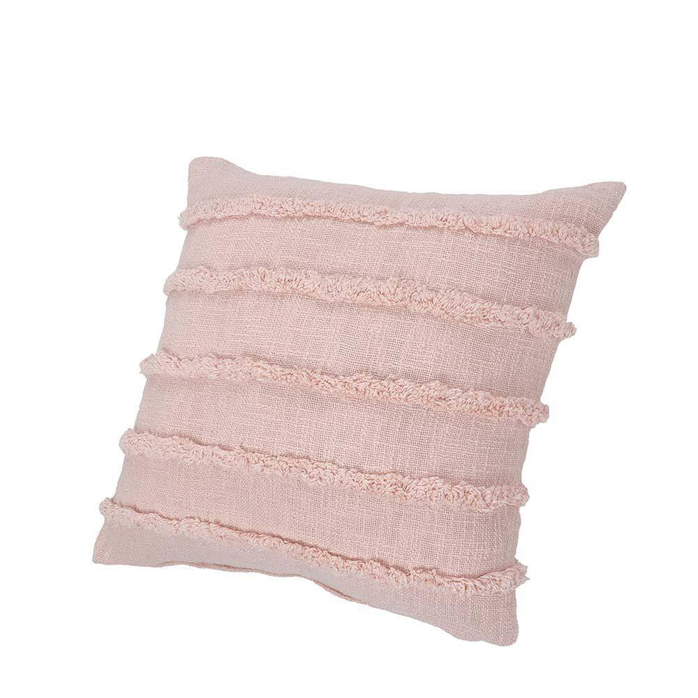 Pearl Blush 20'' Square Over-Tufted Decorative Pillow Set