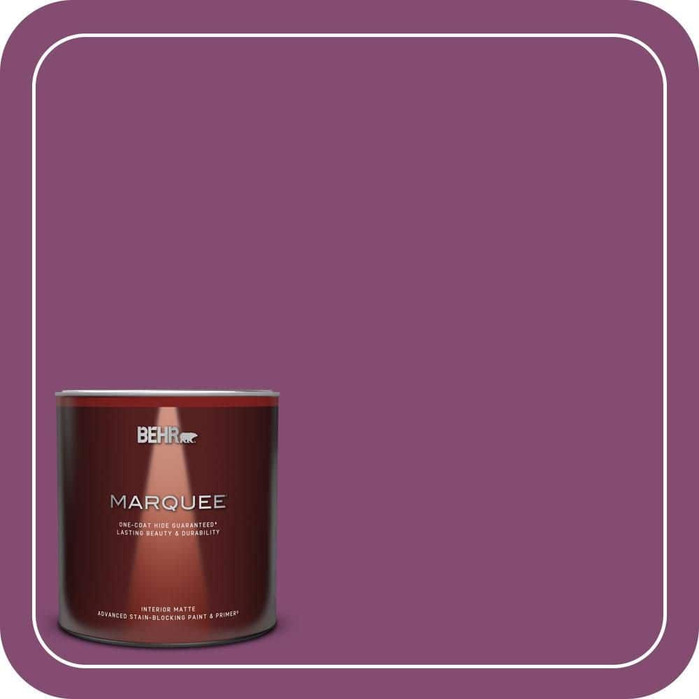 1 qt. #680B-7 Sugar Plum Matte Interior Paint & Primer price history on PriceWatchPro