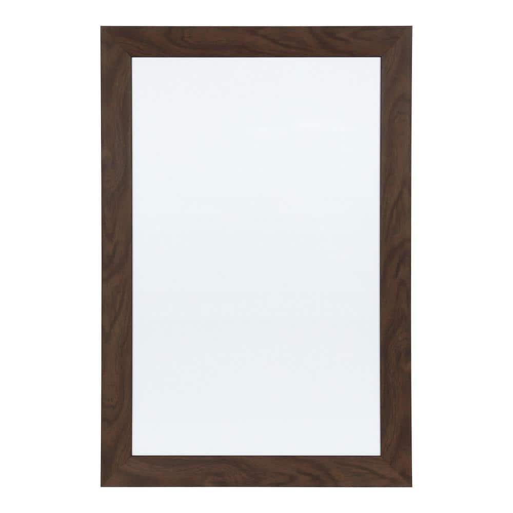 DesignOvation Beatrice Walnut Brown Dry Erase Memo Board 214715 - The ...