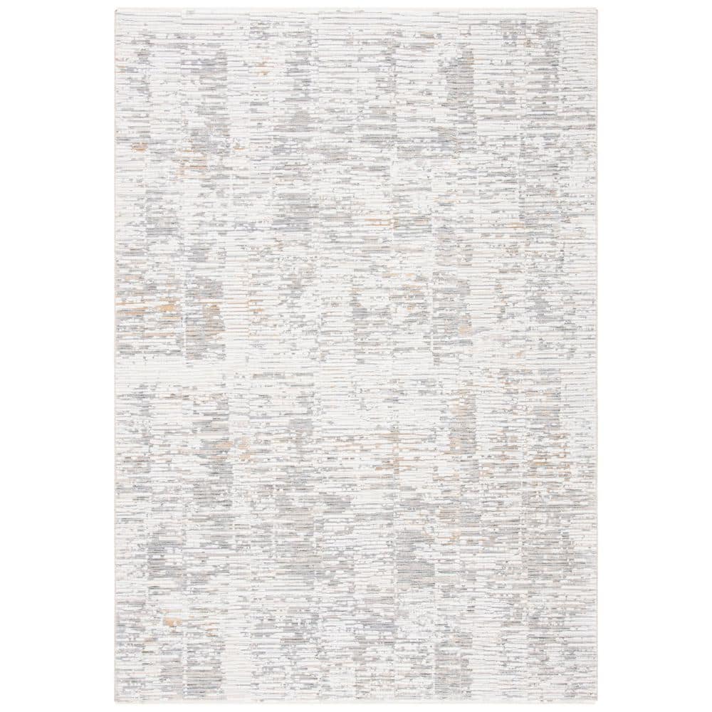Martha Stewart Sabrina 4 ft. x 6 ft. Ivory/Beige Marle High-Low Area Rug price history on PriceWatchPro
