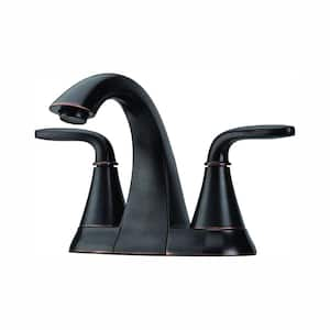 Pfister Pasadena 8 in. Widespread 2-Handle Bathroom Faucet in Tuscan ...