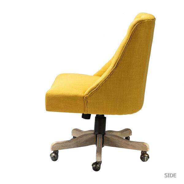 mustard task chair