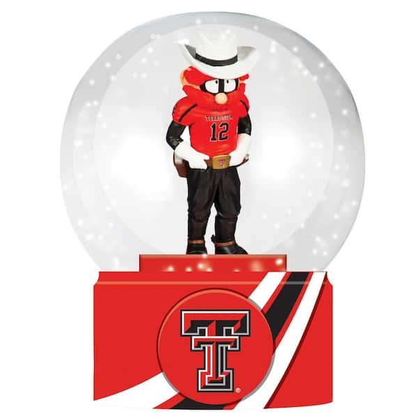 Evergreen Enterprises Texas Tech University 5 in. Multicolor Glass Tabletop Snow Globe