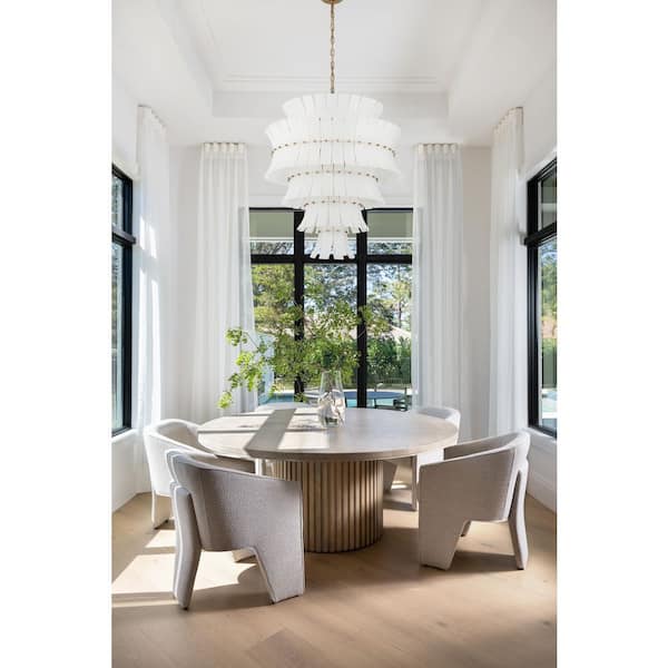 00633779101342,30, Abigail 21-Light Aged Brass Chandelier