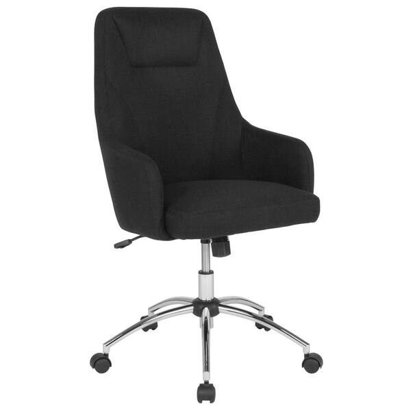 Carnegy Avenue Black Fabric Office/Desk Chair
