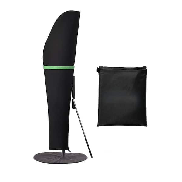 escort patio umbrella cover dust-proof parasol cover with zipper 9-13ft Cantilever Umbrella Cover, Waterproof 420D Outdoor Parasol Cover  with Zipper & Rod LR1013-8