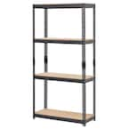 Muscle Rack 5-Tier Steel Shelving Unit in Gray (36 in. W x 18 in. D x ...