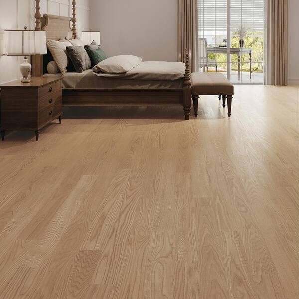 Cloverwood Oak 3/8 in. x 5 in. Click-Lock Water Resistant Wire Brushed Engineered Hardwood Flooring (19.7 sq.ft./case)