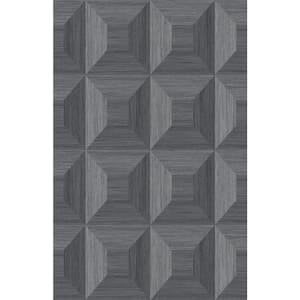 Grey & Cream Woven Hexagons Wallpaper R6390 – Walls Republic US