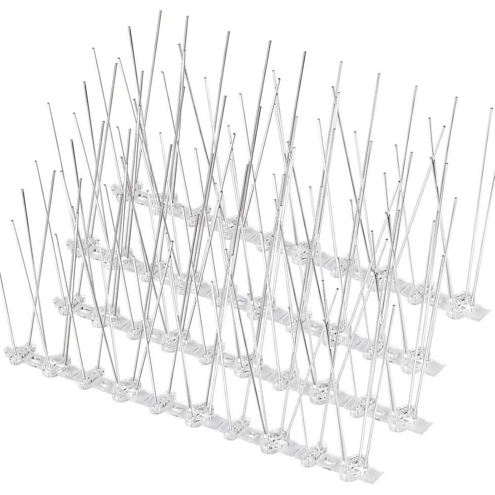 10 in. Plastic Base Bird Spikes with Stainless Steel Strips, 4-Pack price history on PriceWatchPro