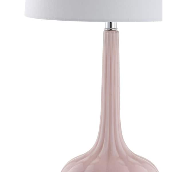 pink teardrop lamp