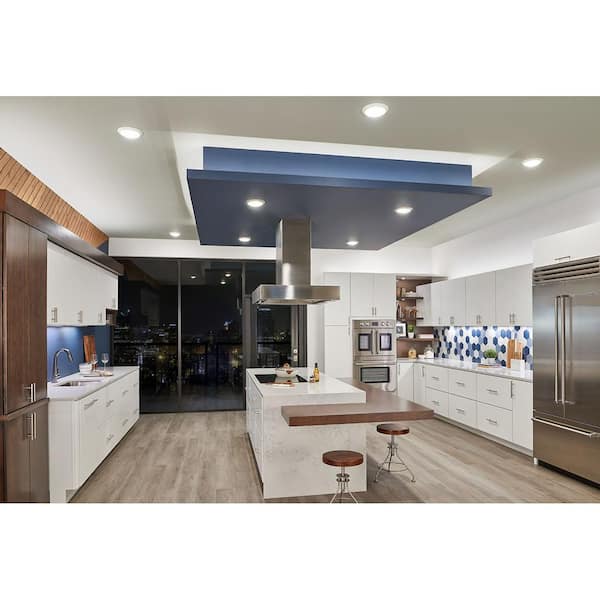 Downlight Gen II 7.5 in. White 2700K Integrated LED Flush Mount Ceiling Light