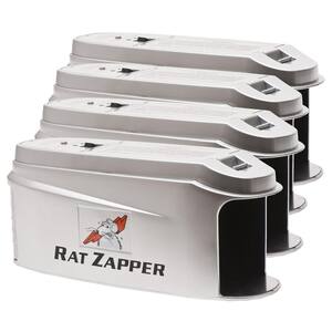 Indoor Battery-Powered Ultra Electronic Rat and Mouse Trap (4-Pack)