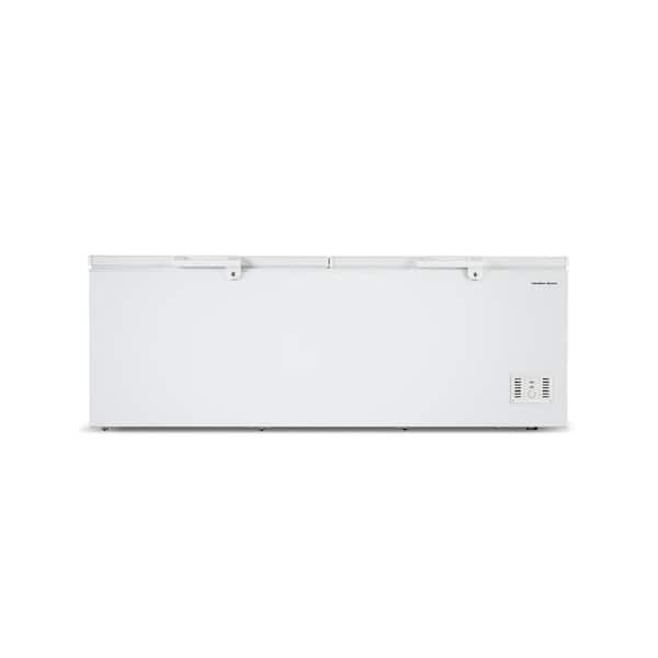 35 cu. ft. Manual Defrost Chest Freezer in White, Garage Ready
