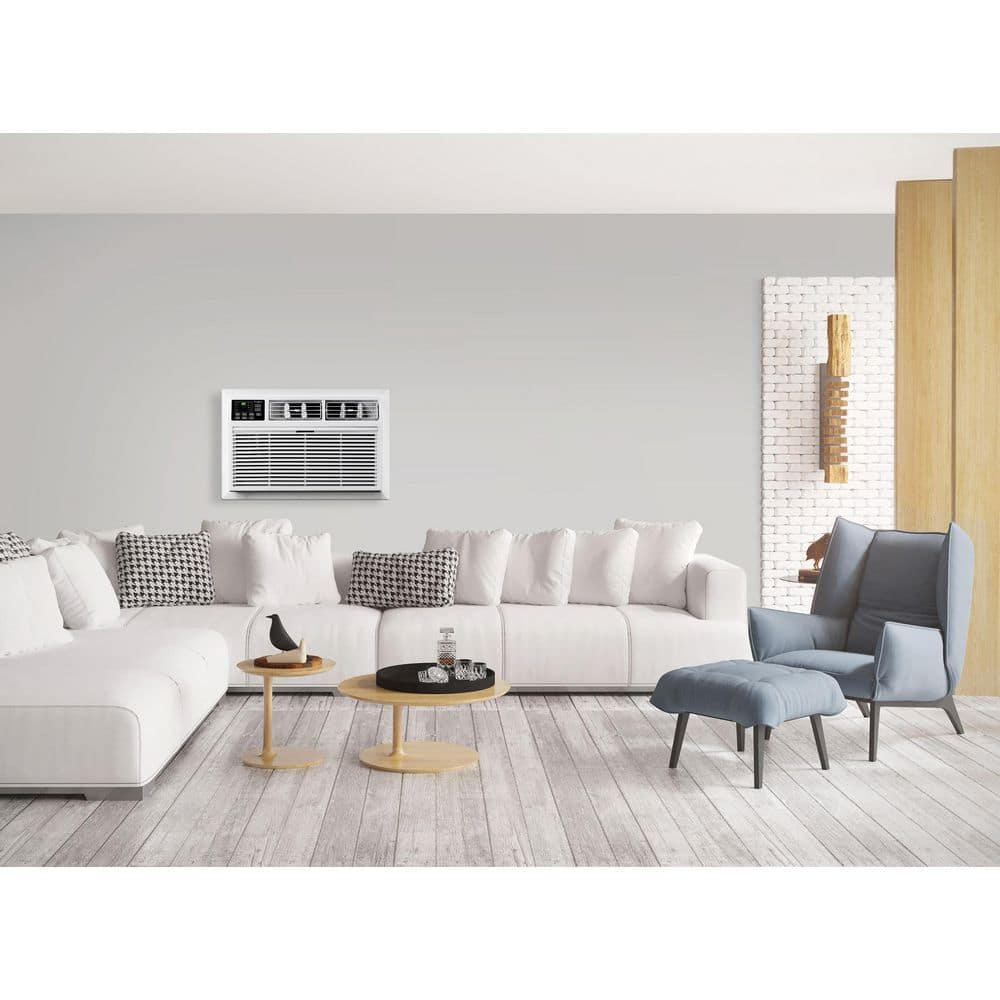 White 10,000 BTU Through-the-Wall Air Conditioner with Remote Control