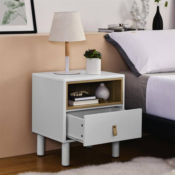 Modern side table with drawer discount