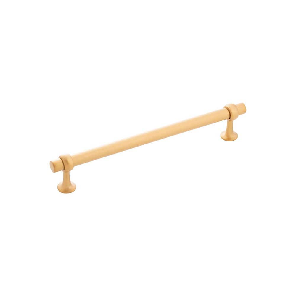 Ostia Collection Pull 7-9/16 in. (192mm) Center to Center Brushed Golden Brass Finish price history on PriceWatchPro