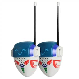 2 Piece Molded PJ Robot Walkie Talkie Set in Multi-Color