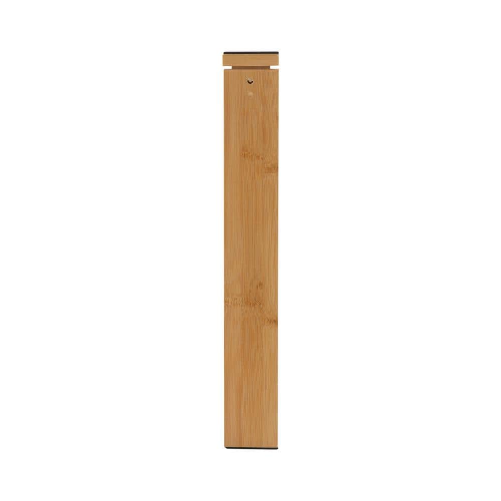 Large Adjustable Bamboo Drawer Dividers Set of 2