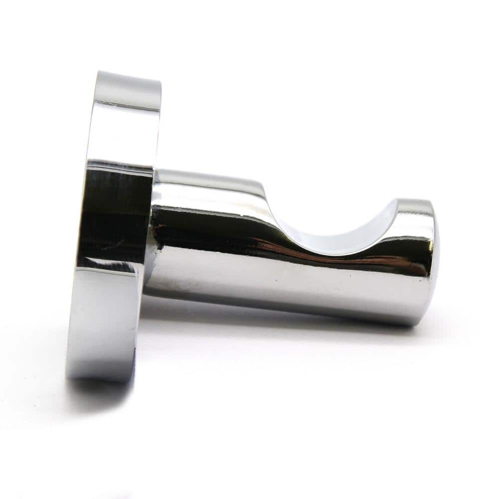 Polished Silver Stainless Steel Wall Mounted Single Robe Hook