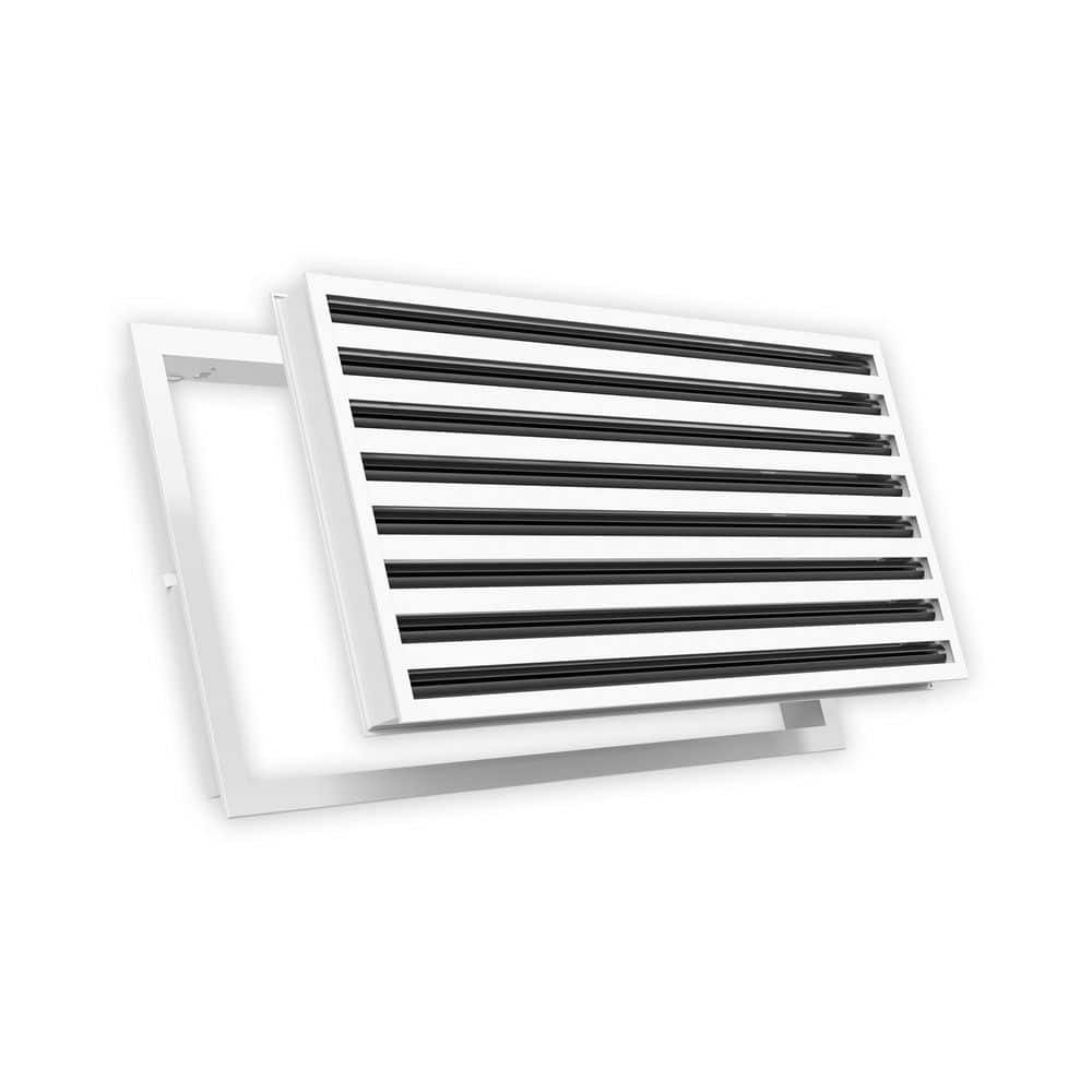 30 in. x 14 in. Aluminum Wall/Ceiling Linear Slot Diffuser in White price history on PriceWatchPro