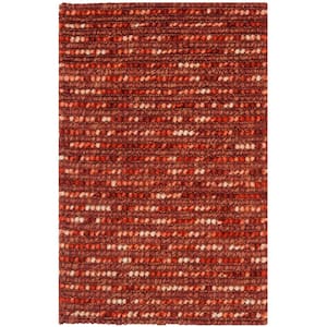 Bohemian Rust/Multi 2 ft. x 3 ft. Striped Area Rug