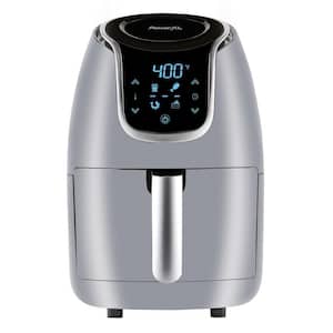 Fritaire Fritaire, Self-Cleaning Glass Bowl Air Fryer, 5 qt. 6 Functions,  BPA Free, Rotisserie/Tumbler, Black Fritaire-01-BL - The Home Depot
