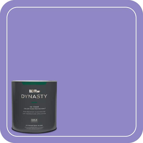 BEHR DYNASTY 1 qt. #MQ4-29 Brocade Semi-Gloss Enamel Exterior Stain-Blocking Paint & Primer