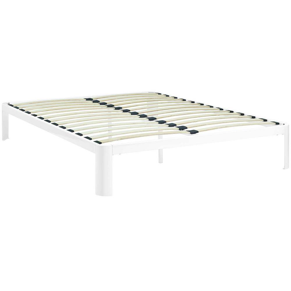 Corinne White Queen Bed Frame