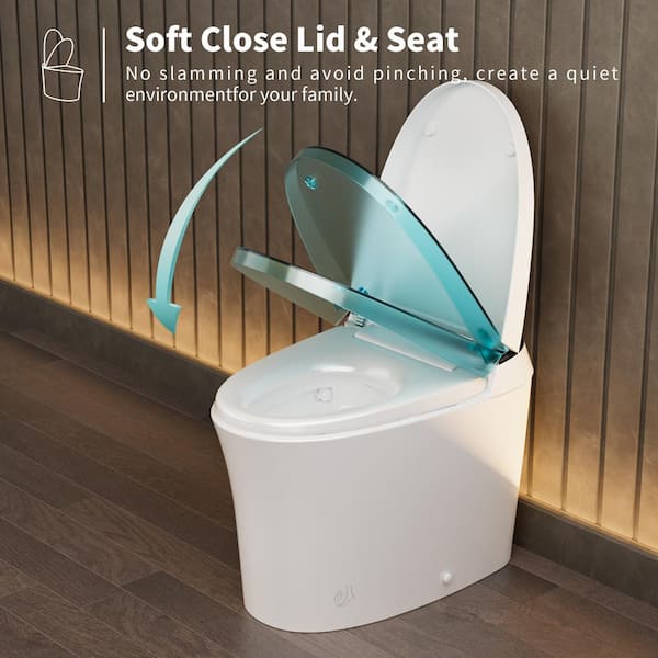 Casta Diva 12 in. 1-Piece 1.08/1.45 GPF Dual Flush Elongated