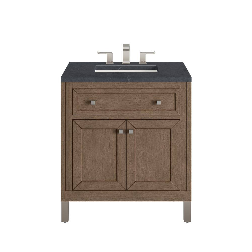 Chicago 30 in. W x 23.5 in.D x 34 in. H Single Bath Vanity in Whitewashed W