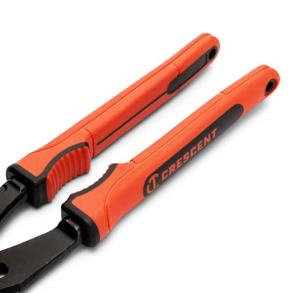 Crescent 12 in. Z2 K9 V-Jaw Tongue and Groove Dual Material Grip