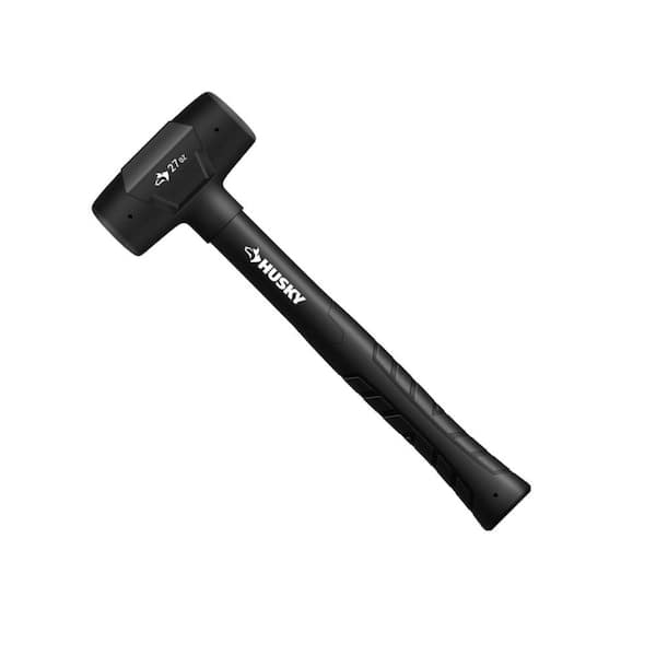 Husky 27 oz. Dead-Blow Hammer with Rubber Handle