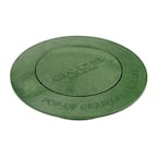 Pop-Up Drainage Emitter for 3 in. and 4 in. Drain Fittings, Green Plastic