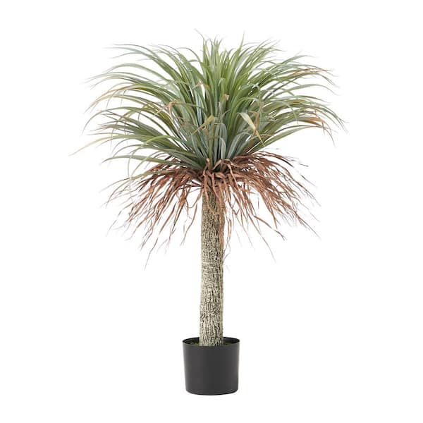 Unbranded 3.5 ft. Artificial Yucca Plant in Black Plastic Pot