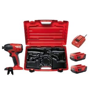 22-Volt Lithium-Ion 1/4 in. Hex Cordless Brushless SID 4 Impact Driver with 3 gear speed and Case