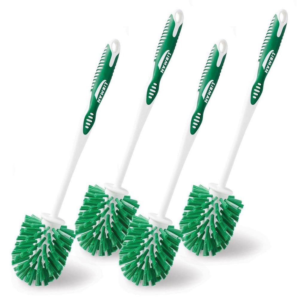 Toilet Bowl Brushes & Accessories; Brush Type: Toilet Bowl Brush; Handle  Material: Wood; Bristle Material: Nylon; Overall Length: 14 in